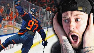 SOCCER FAN REACTS: Connor McDavid Goals But They Get Increasingly More Impossible!
