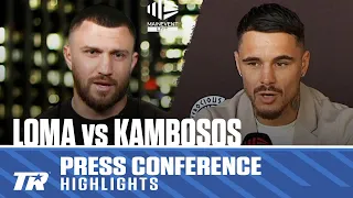 Loma vs Kambosos Kickoff Press Conference Highlights | SAT MAY 11 on ESPN