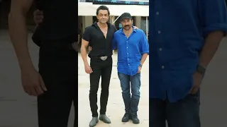 Sunny Deol With Cute brother boby Deol 💞👌😎 ll