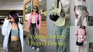 Styling clothes I regret buying [5 days challenge]