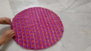 How to make doormat with old cloths | How to make circle doormat at home | Best outof waste