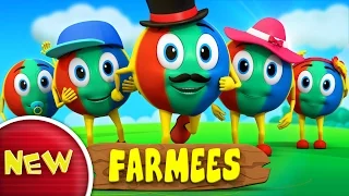 Color Ball Finger Family | Nursery Rhymes | Kids Songs | Baby Rhymes by Farmees