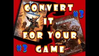 How to Convert Old School Monsters for Your Game