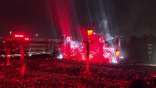 Rammstein te quiero P'TA live foro sol cierre de concierto