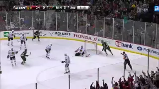 Mikael Granlund Goal - Minnesota Wild v Chicago Blackhawks - February 3rd 2015