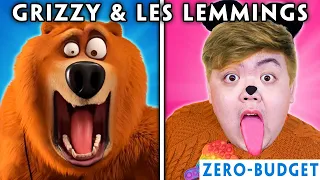 GRIZZY & LES LEMMINGS CARTOON IN REAL LIFE! - GRIZZY & LES LEMMINGS FUNNY ANIMATED PARODY