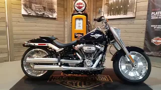 2019 Harley-Davidson Fat Boy 114 FLFBS-Midnight Blue