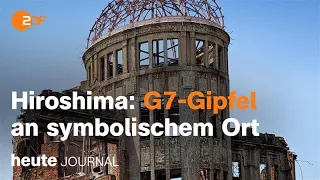 heute journal 18.05.23 G7-Gipfel in Hiroshima, Jubiläum in der Paulskirche, Filmfestspiele (english)