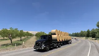 American Truck Simulator1.49 Якима в Даллес Сено 19 320 кг