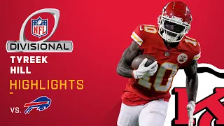 Every catch from Tyreek's Hill 150-yard game | Divisional Round