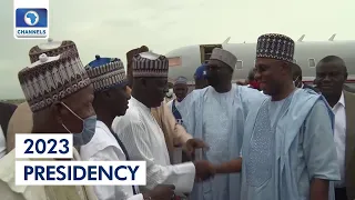 Amaechi Meets With APC Delegates In Kwara, Gombe States