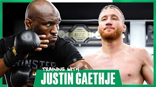 “Training with Justin Gaethje for UFC 291 | A Day in the Life with Kamaru Usman”