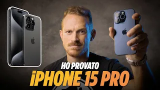 Ho PROVATO iPHONE 15 Pro ecco la verità: come sono le foto? Test qualità foto video Apple A17 Pro