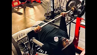 Bench Press strength challenge 225lbs x100 Reps