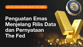 Penguatan Emas Menjelang Rilis Data dan Pernyataan The Fed | AMarkets #gold #trading #forex