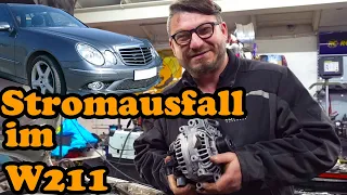 Mercedes W211 - E 320cdi - die Werkstatt wollte ca. 1500 € für den wechsel der Lichtmaschine 😱