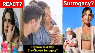 Priyanka Chopra Told why she Did Surrogacy | Priyanka Surrogate Baby | Priyanka Told the Real Truth