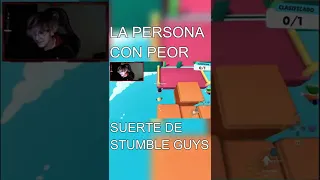 LA PERSONA CON PEOR SUERTE DE STUMBLE GUYS #stumbleguys #short #shorts