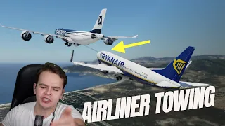 Why Can't You TOW A Broken Down AIRLINER?