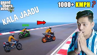 GTA 5 | Can Indian Bikes Go Up To 1000 Kmph Speed ? | Kala Jaadu Part-3