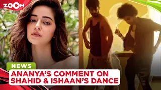 Ananya Panday credits Chilli Paneer for Shahid and Ishaan's dance moves