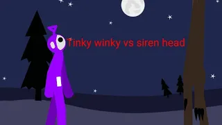 Tinky winky vs siren head