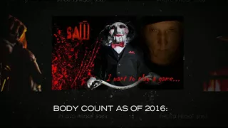 Slasher Movie Icons: Body Counts as of 2016