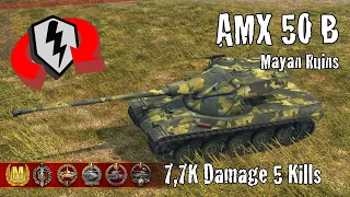 AMX 50 B  |  7,7K Damage 5 Kills  |  WoT Blitz Replays