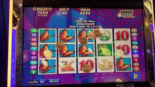 Big Win at 40 cent bet on Brazil Slot Machine (Aristocrat) - Pechanga Casino