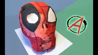 Spider-man and Deadpool Sculpture | Marvel | in one person