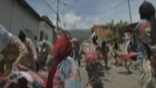 'Devils' dance, praying to end crisis in Venezuela