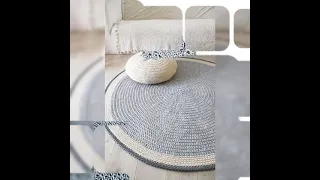 Marvelous Crochet Pattern Rug Home Decor Ideas