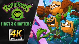 BATTLETOADS (2020) | Early Gameplay | First 3 Chapters [4K60FPS] PC/Xbox One