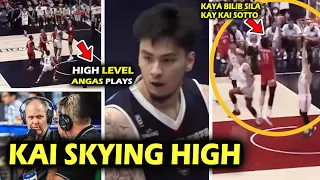 Commentator napabilib Kai Sotto Skying high! Fans sigawan sa mga high level plays ni kai pang NBA.