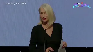 Helen Mirren Rips Up AI-Generated Speech To Shreds At Awards Function | WATCH