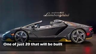 First Lamborghini Centenario Roadster Lands In Beverly Hills