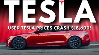 Used Tesla Prices CRASH Down to $18,600