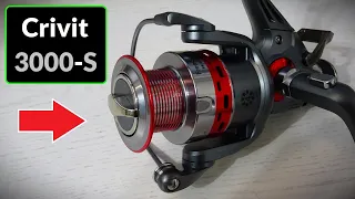 Crivit 3000-S Freespool / Baitrunner Fishing Reel from Lidl - Review