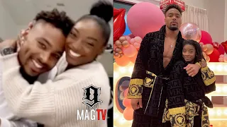 Simone Biles & "BF" Jonathan Owens Talk Marriage & Kids! 💍