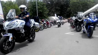 PDRM Outriders and Pilots flag-off at PBW2016