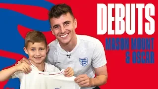 "You Can't Do That To Me!" | Mason Mount surprises viral fan Oscar | Debuts | England