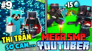 Mình Chia Kim Cương Cho Mọi Người Nhưng Bị Gọi Là "Thị Trấn Scam" | KiraMC Minecraft MEGA SMP Tập 9