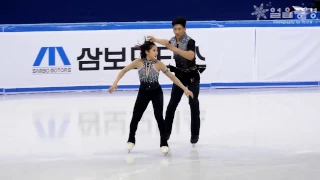 EX #05 김수연 & 김형태 SU YEON KIM & HYUNG TAE KIM @ 2017년 피겨 종합선수권 갈라