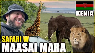 Safari w Kenii? OBOWIĄZKOWO! Coś niesamowitego! Odwiedziliśmy park Maasai Mara [4K]