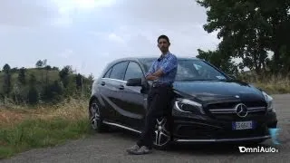 Mercedes A 45 AMG turbo 360 CV 4x4 - Prova su strada A45 AMG - Test Drive