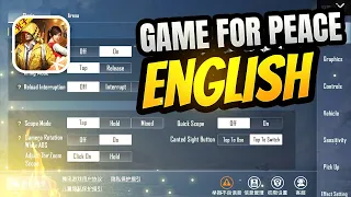 PUBG Mobile China Fully Translated | Game for peace translated to English