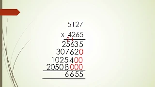 Long Multiplication Example