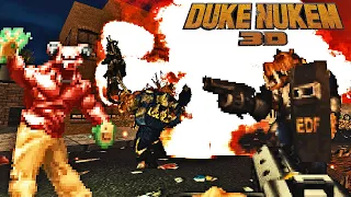 DN3DOOM - A DOOM NUKEM 3D, Alien Ba****ds and Hellspawn Attack L.A!