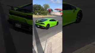 Lamborghini Huracan Acceleration and Exhaust Sound