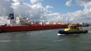 River Nieuwe Maas - port of ROTTERDAM